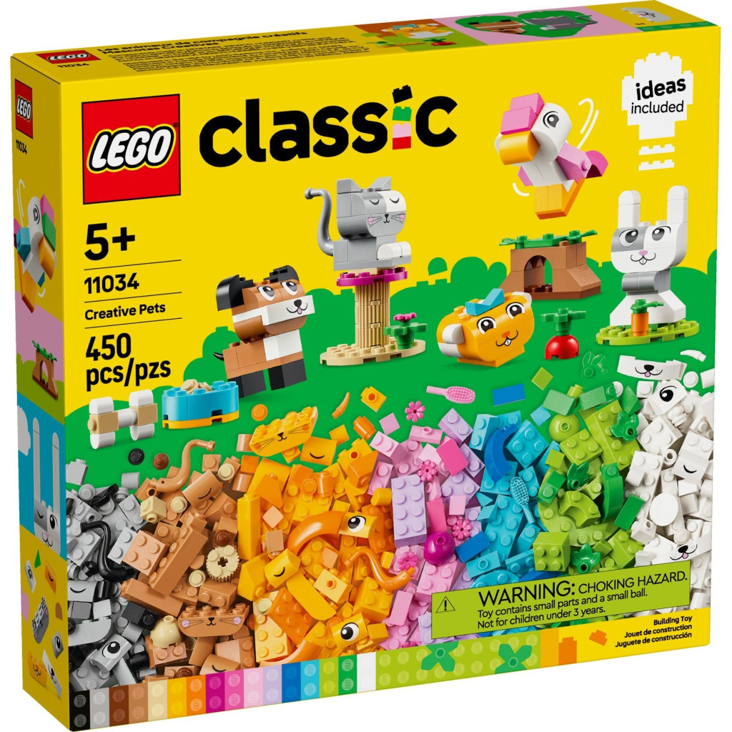 Конструктор LEGO Classic Творчі улюбленці 450 деталей (11034) - зображення 1
