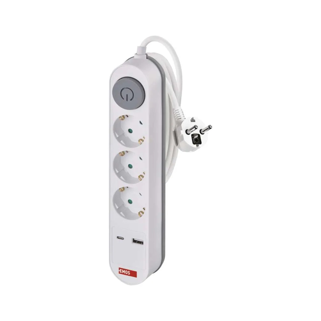 Мережевий подовжувач EMOS P1322PD - зображення 2