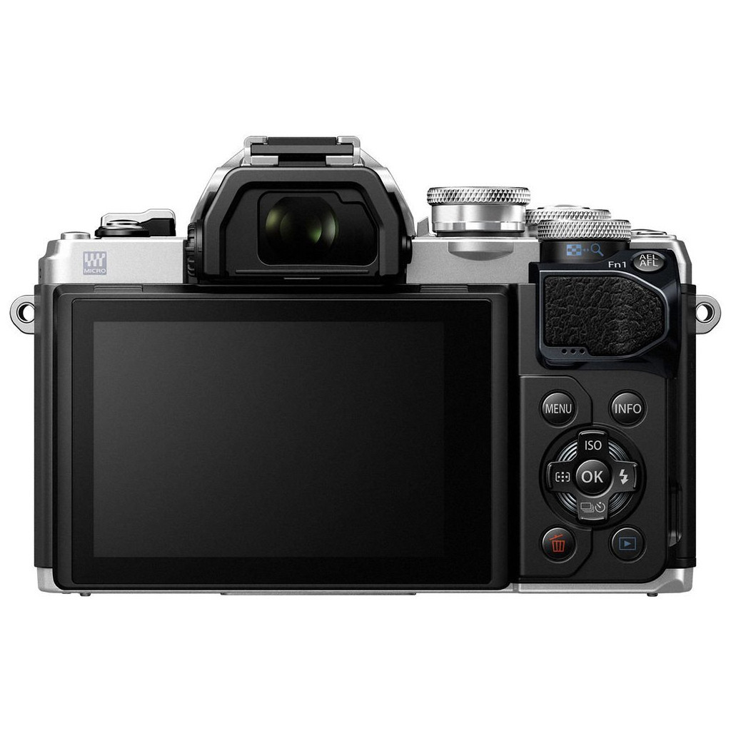 Цифровий фотоапарат Olympus E-M10 mark III Pancake Zoom 14-42 mm Kit silver (V207072SE000) - зображення 4