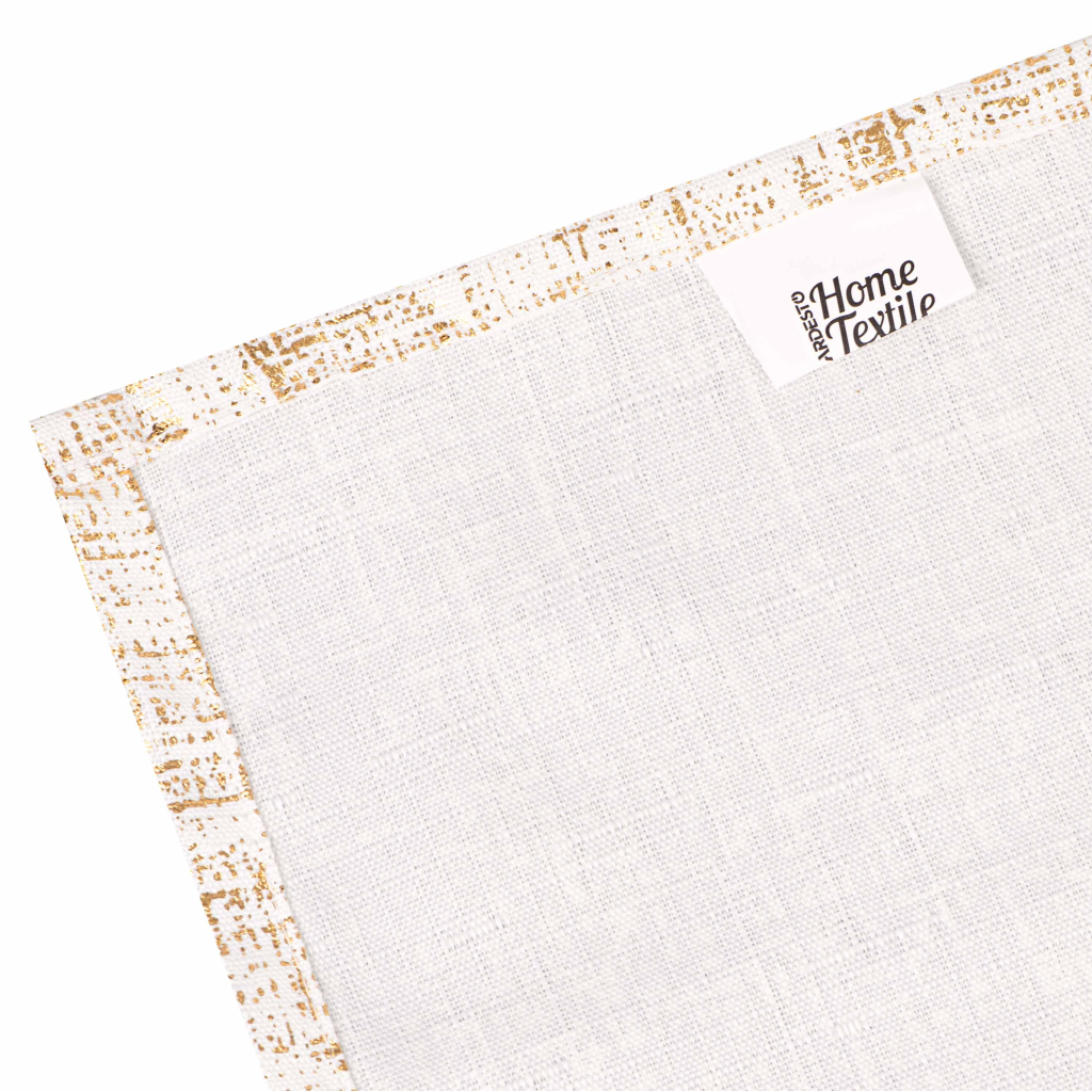 Скатертина Ardesto Shine 100% поліестер, золотавий 120х140 см (ART07SG) - зображення 11