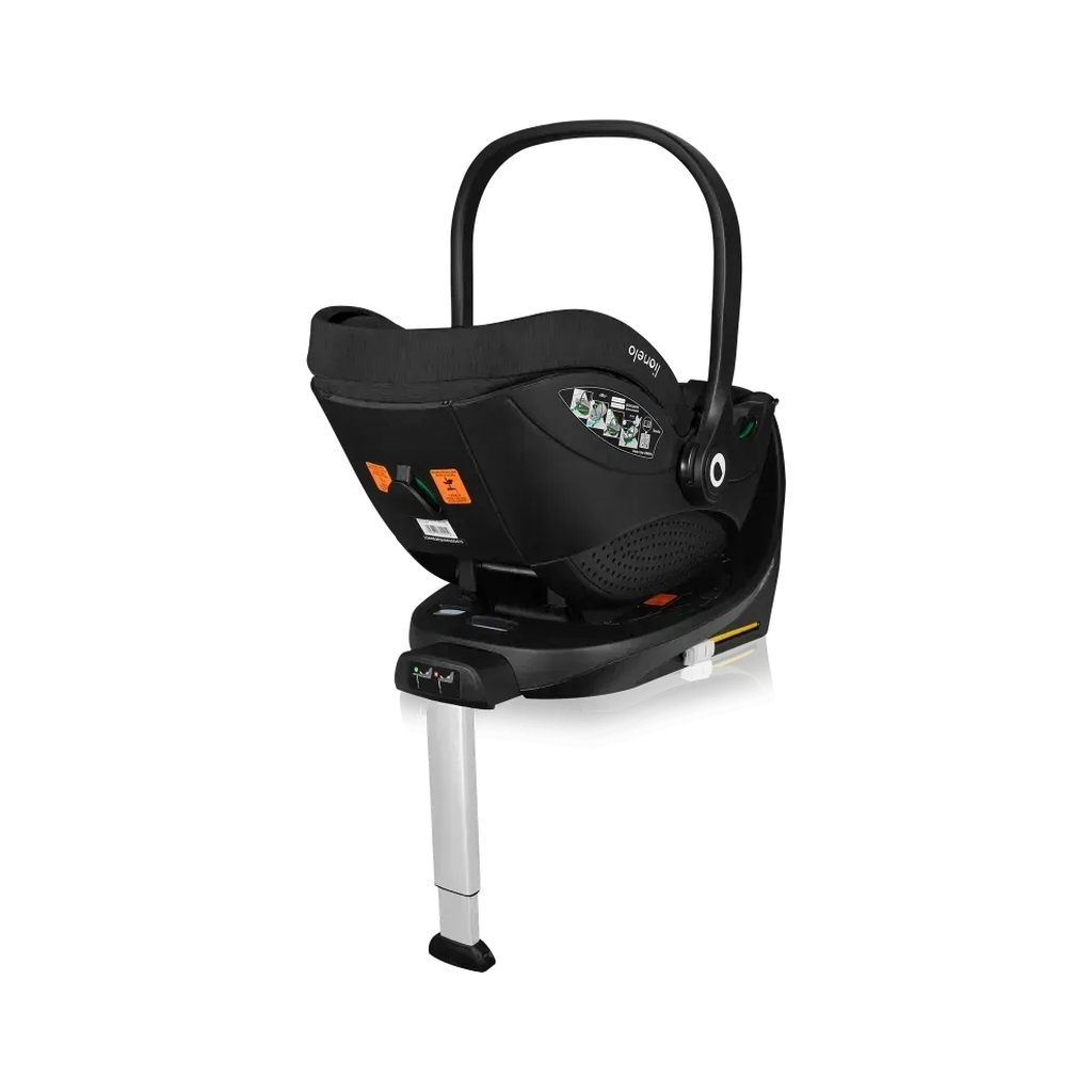 Автокрісло Lionelo MOXIE I-SIZE SET 360 BLACK CARBON (LO-MOXIE I-SIZE SET BLACK CARBON) - зображення 4