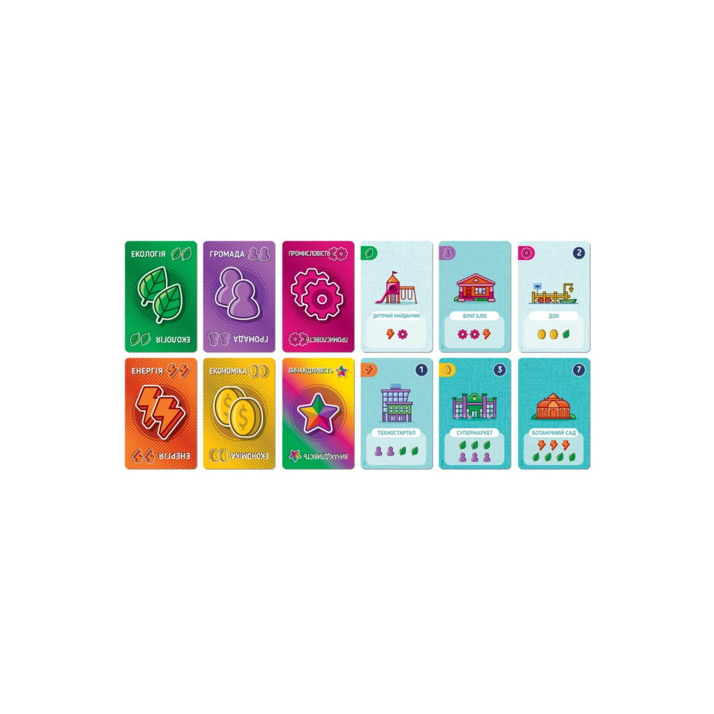 Настільна гра Games 7 Days Карткове Місто (Point City) (укр.) (PCT01UA) - зображення 3