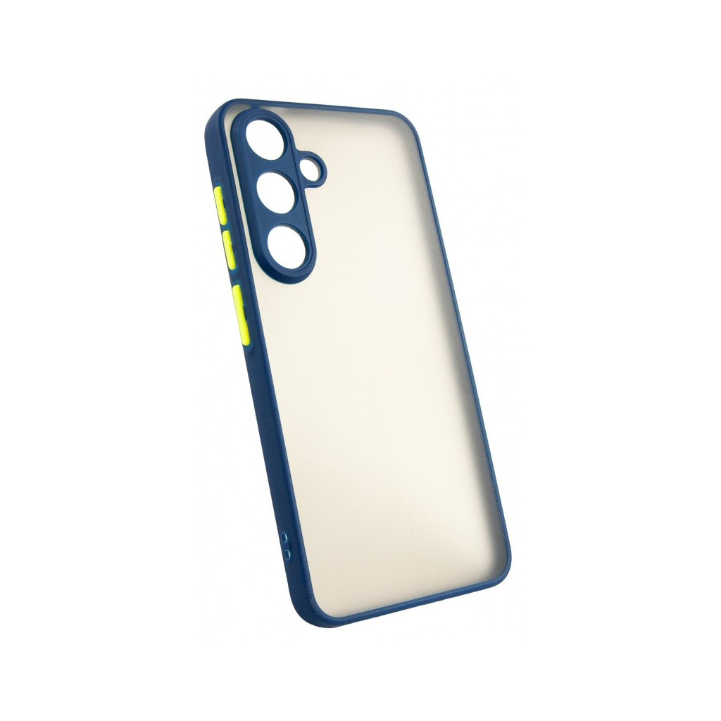 Чохол до мобільного телефона Dengos Matte Samsung Galaxy S25 (Blue) (DG-TPU-MATT-162) - зображення 2