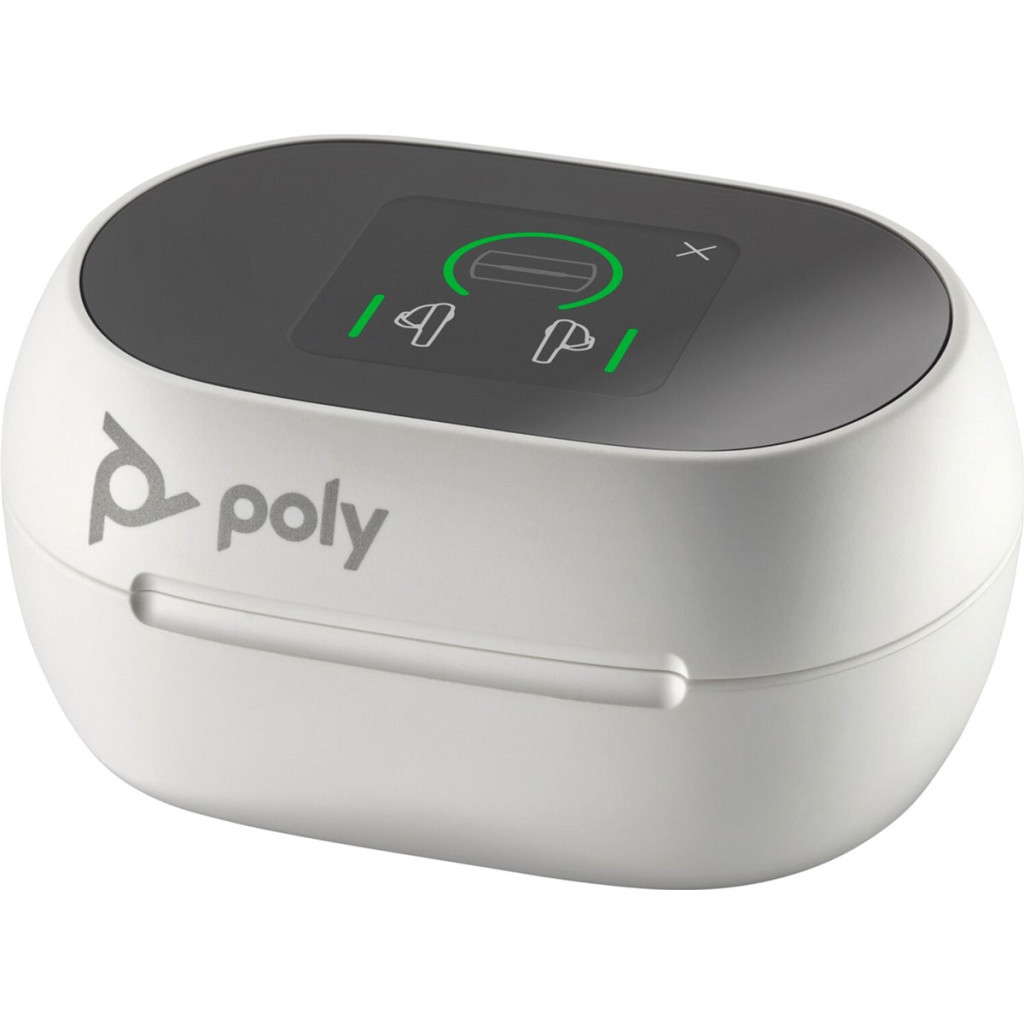 Навушники Poly TWS Voyager Free 60+ Earbuds + BT700C + TSCHC White (7Y8G6AA) - зображення 6