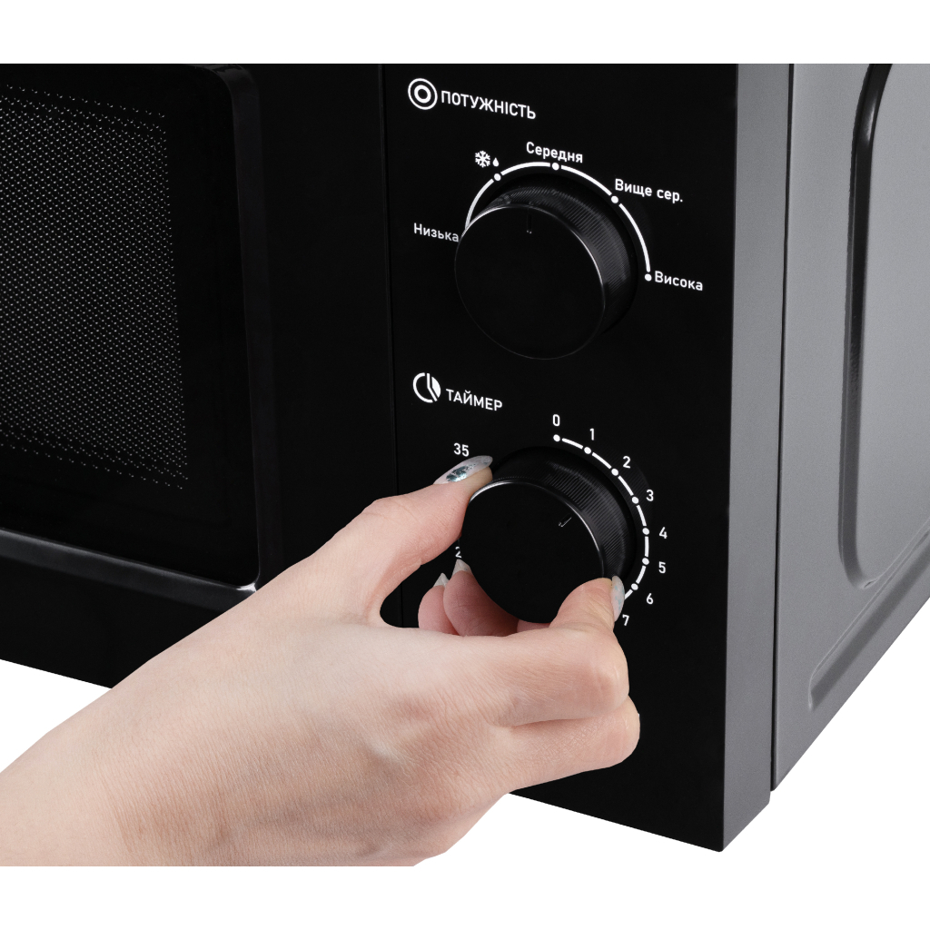 Мікрохвильова піч Grifon GR20FM0105B - изображение 9
