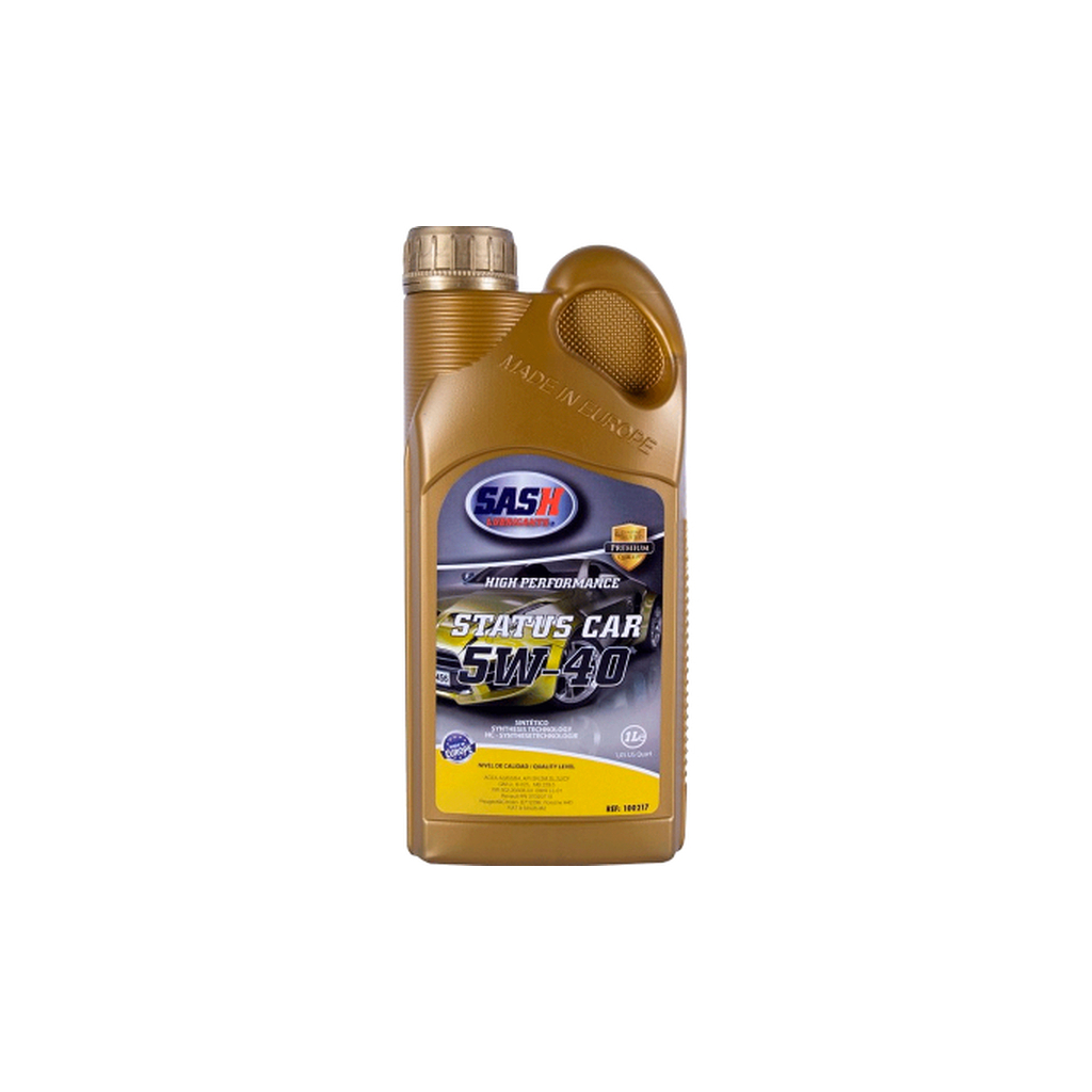 Моторна олива SASH STATUS CAR 5W40 1л (100217) - зображення 1