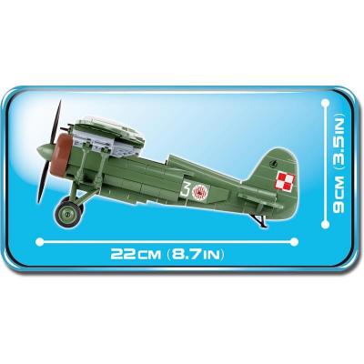 Конструктор Cobi Друга Світова Війна Літак PZL P.11C, 245 деталей (COBI-5516) - зображення 6
