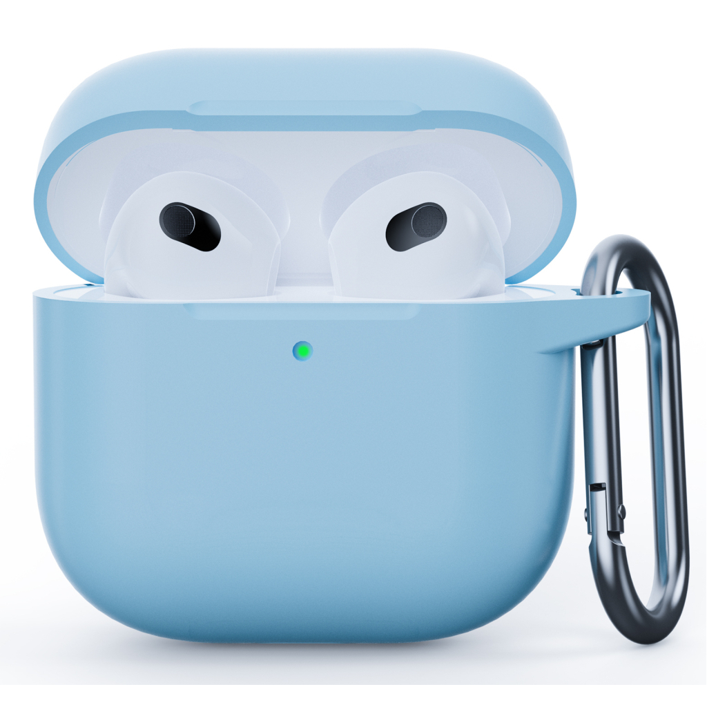Чохол для навушників Armorstandart Hang Case для Apple AirPods 4 Light Blue (ARM81283) - зображення 1