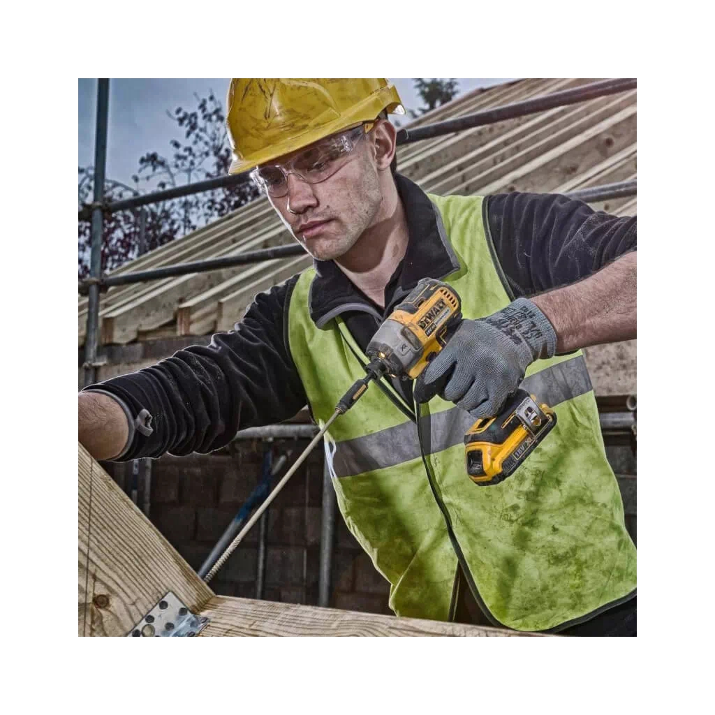 Шуруповерт DeWALT 18V XR Li-Ion, 2x2Ah, безщітковий, 205 Нм, 3250 об/хв, кейс (DCF887D2) - зображення 5