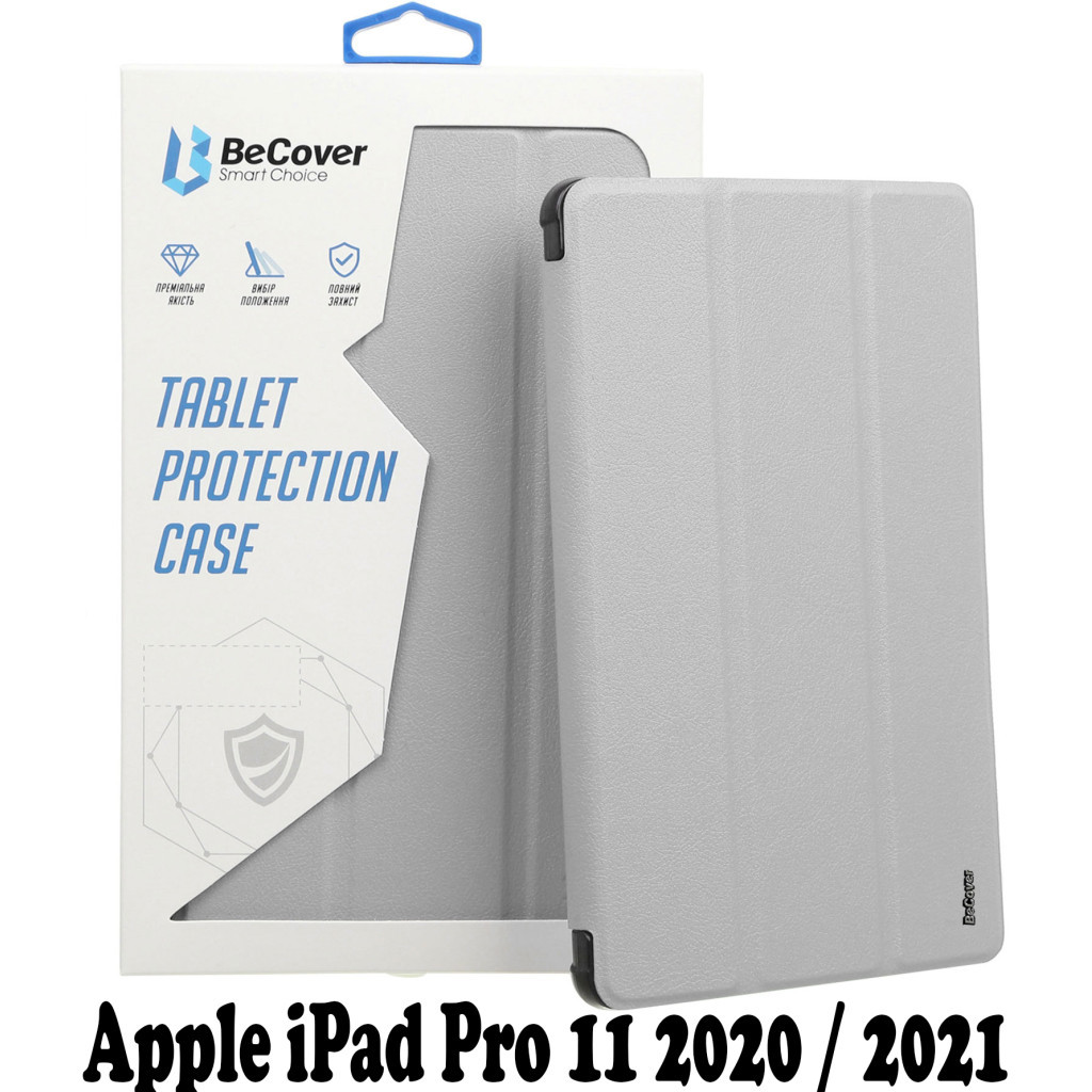 Чохол до планшета BeCover Magnetic Apple iPad Pro 11 2020/21/22 Gray (707545) - зображення 1