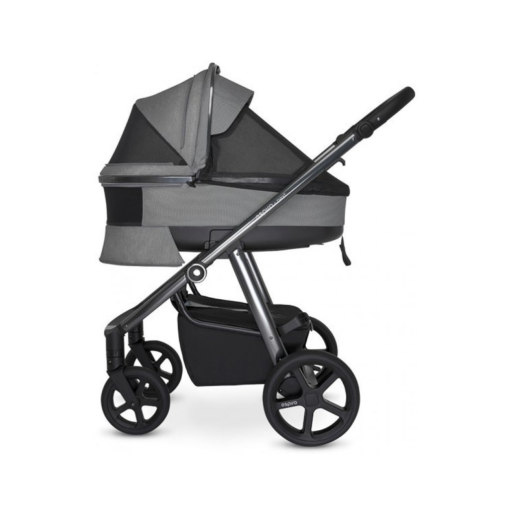 Коляска Espiro 2 в 1 Next Up 623 Chrome Blue Naval (5906724205057) - зображення 6