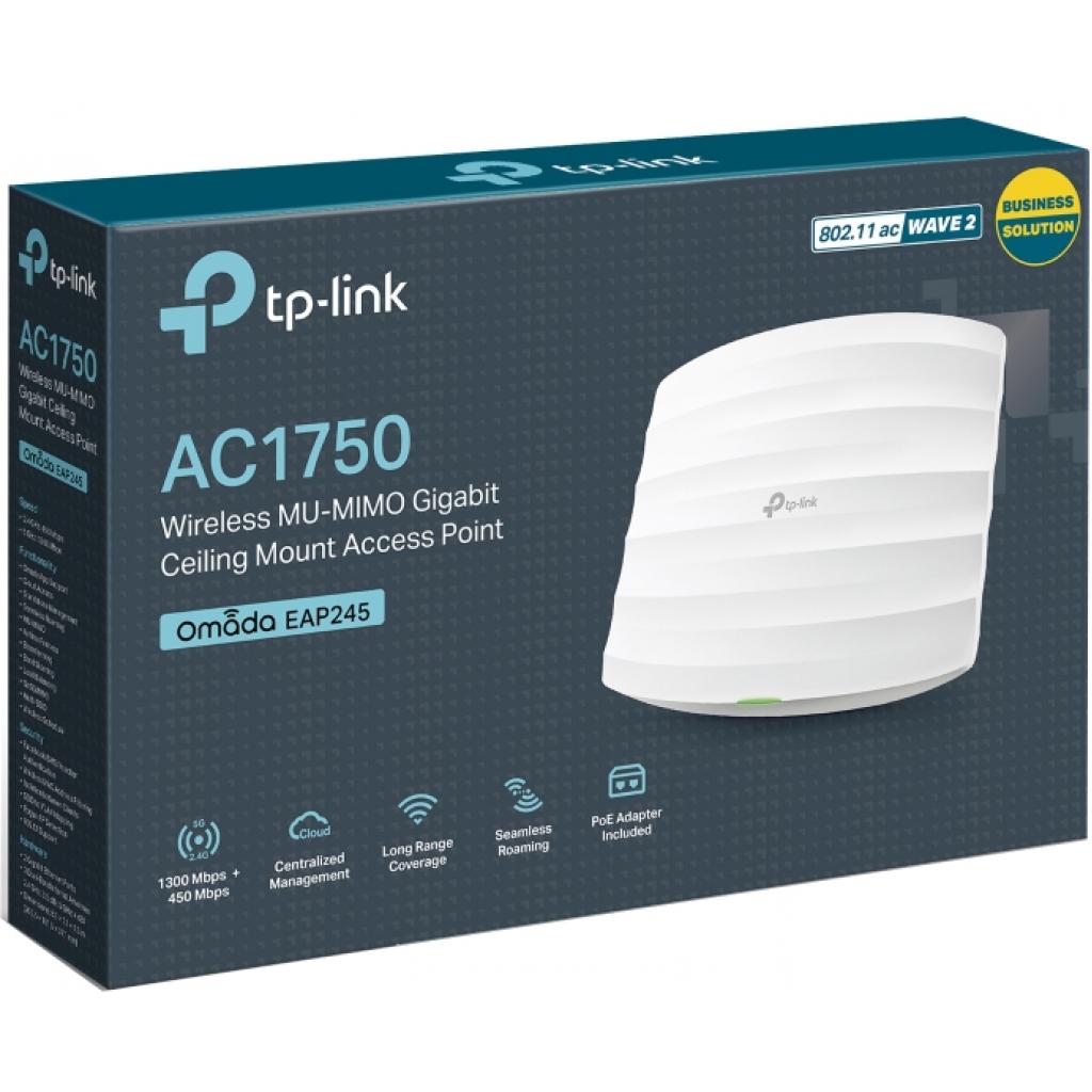 Точка доступу Wi-Fi TP-Link EAP245 - зображення 5