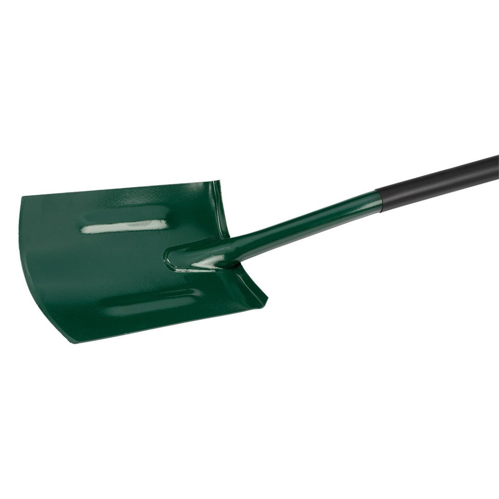 Лопата Verto штикова пряма, руків'я металеве D-подібне, 120см, 2кг (15G011-1) - зображення 2
