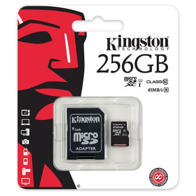 Карта пам'яті Kingston 256GB microSDXC class 10 UHS-I (SDC10G2/256GB) - зображення 3