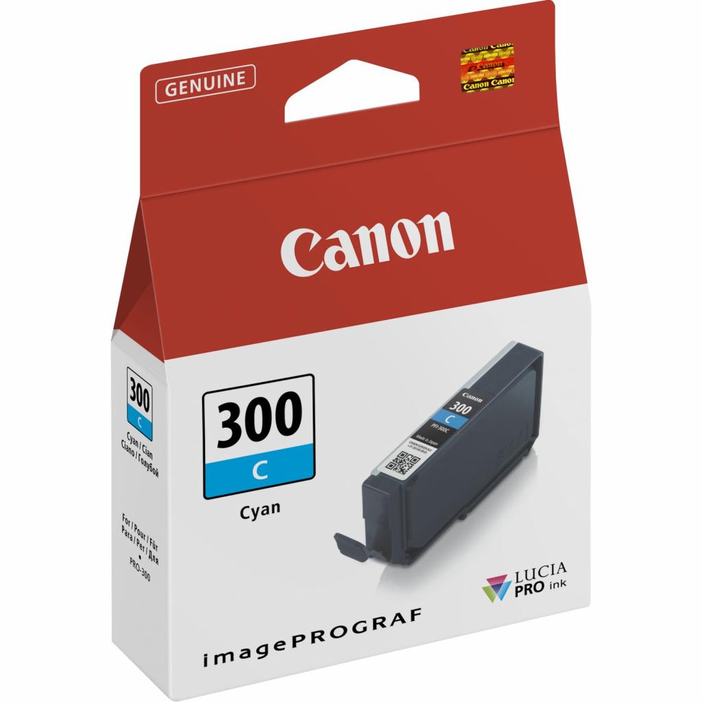 Картридж Canon PFI-300 Cyan (4194C001) - зображення 2