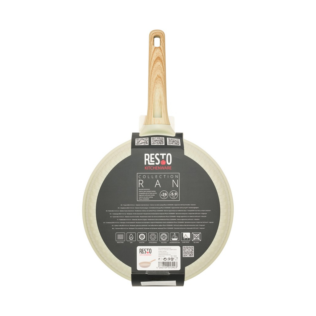 Сковорода Resto Ran біла 26 см (93810) - зображення 9