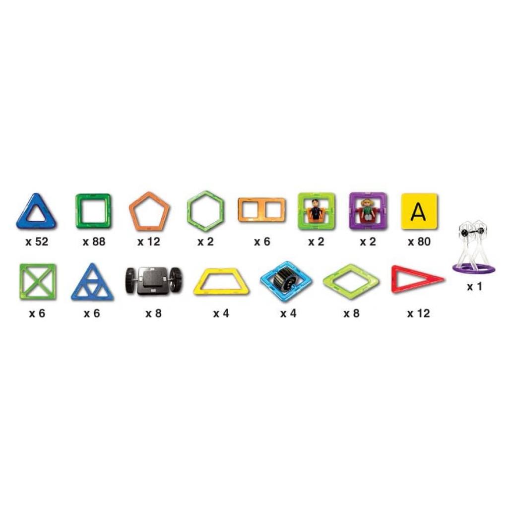 Конструктор Магнікон 300 деталей Plastic box (MK-300) - зображення 6