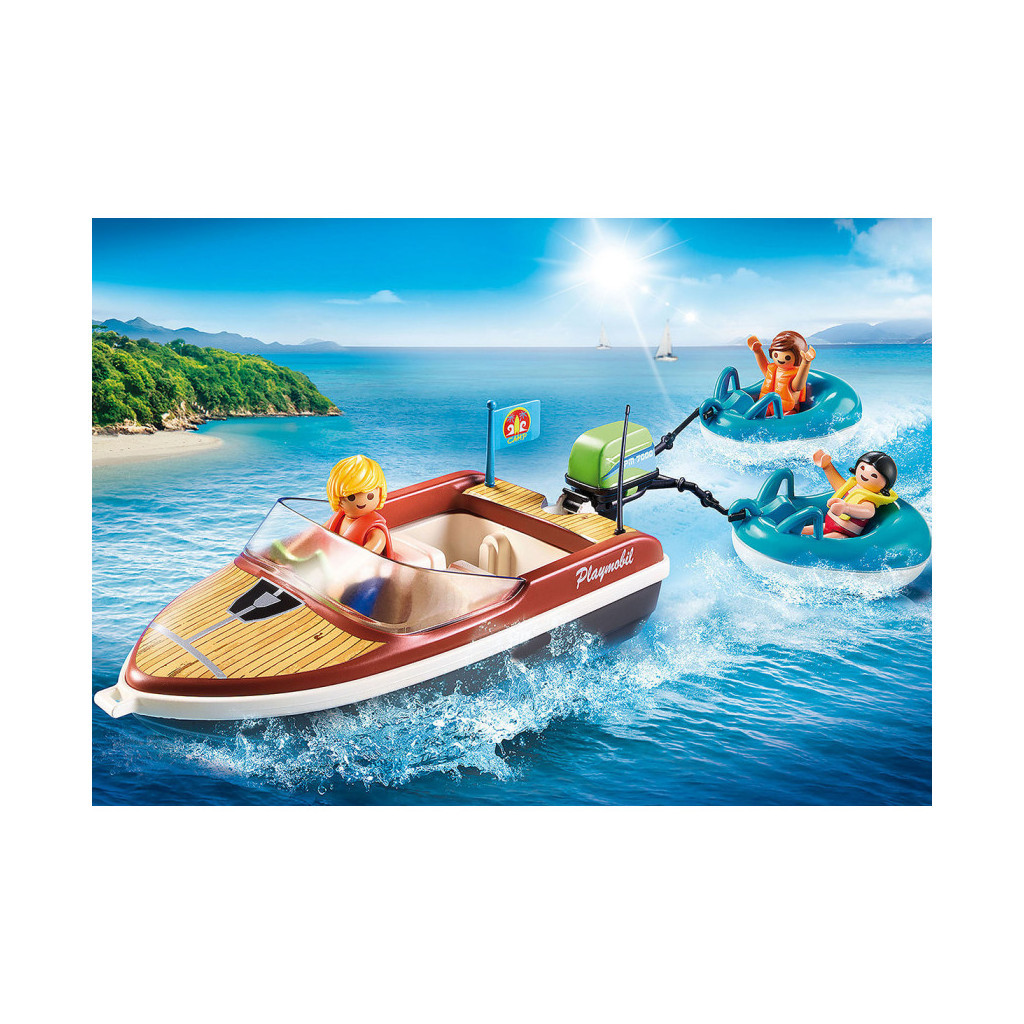 Конструктор Playmobil Моторний човен із плюшками (6336642) - зображення 4