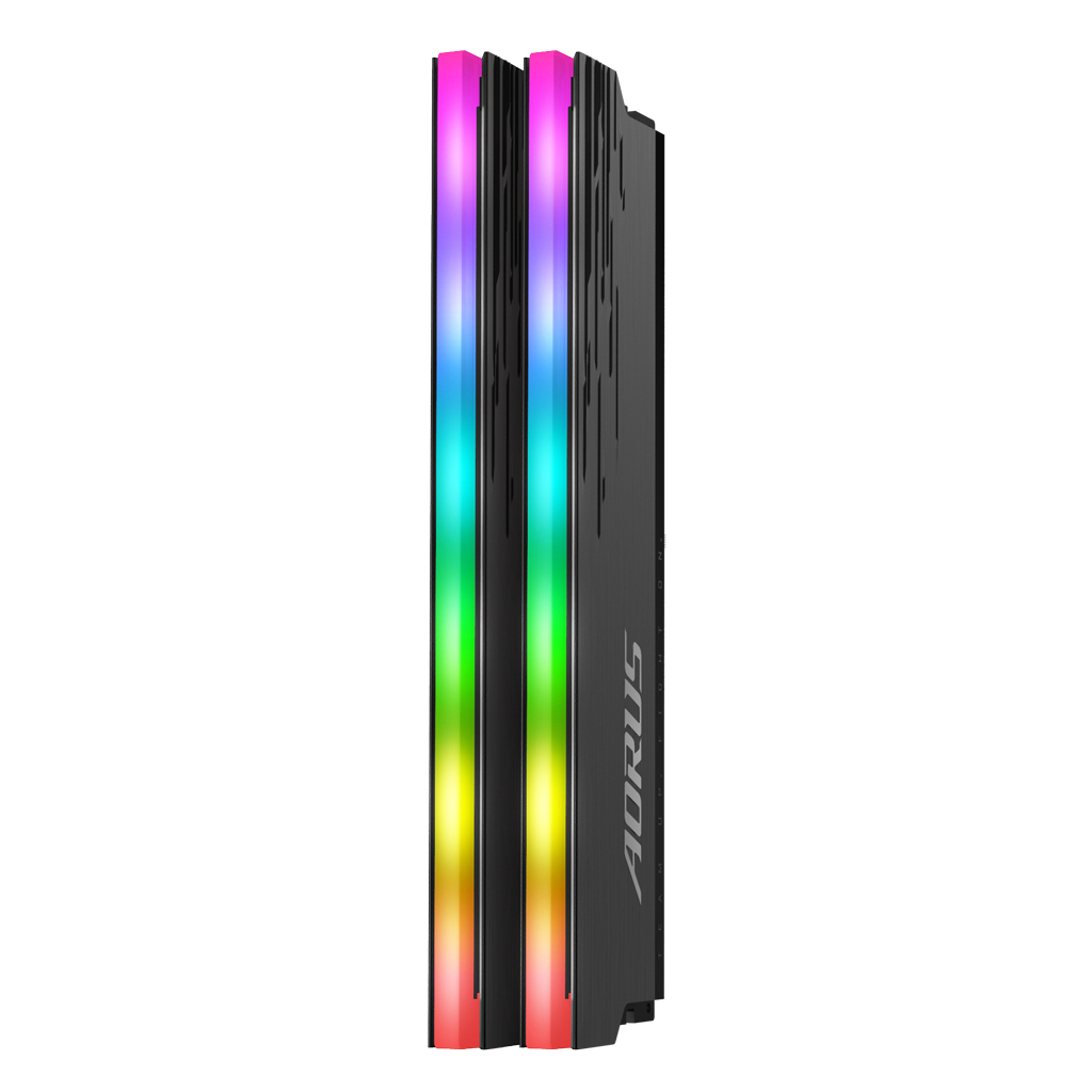 Модуль пам'яті для комп'ютера DDR4 16GB (2x8GB) 3733 MHz AORUS RGB Memory boost GIGABYTE (GP-ARS16G37) - зображення 5