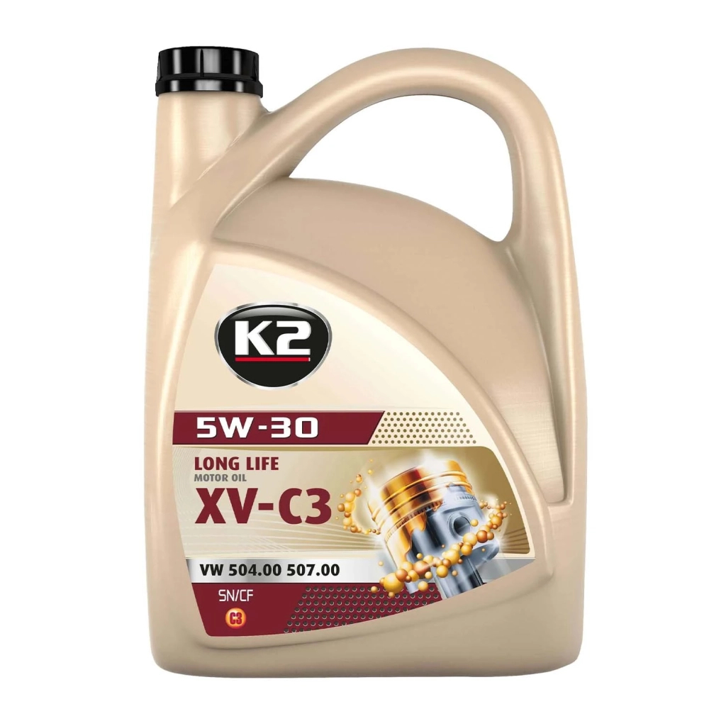 Моторна олива K2 Long Life SN XV-C3 5W-30 5 л (O1485S) - зображення 1