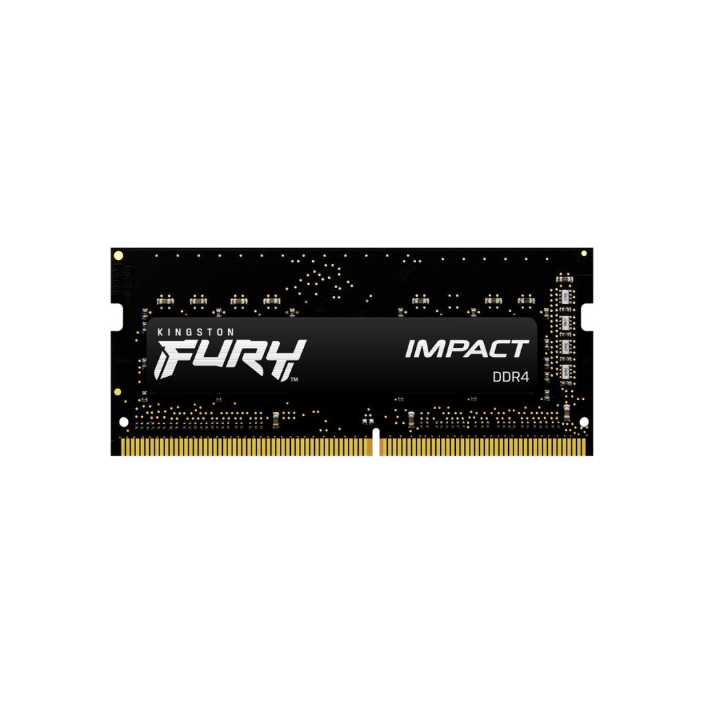 Модуль пам'яті для ноутбука SoDIMM DDR4 16GB (2x8GB) 3200 MHz Fury Impact Kingston Fury (ex.HyperX) (KF432S20IBK2/16) - зображення 2