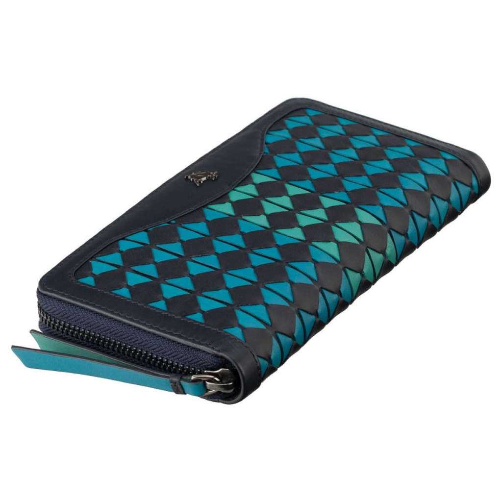 Гаманець Visconti BR76 Blue/Orchid - зображення 4