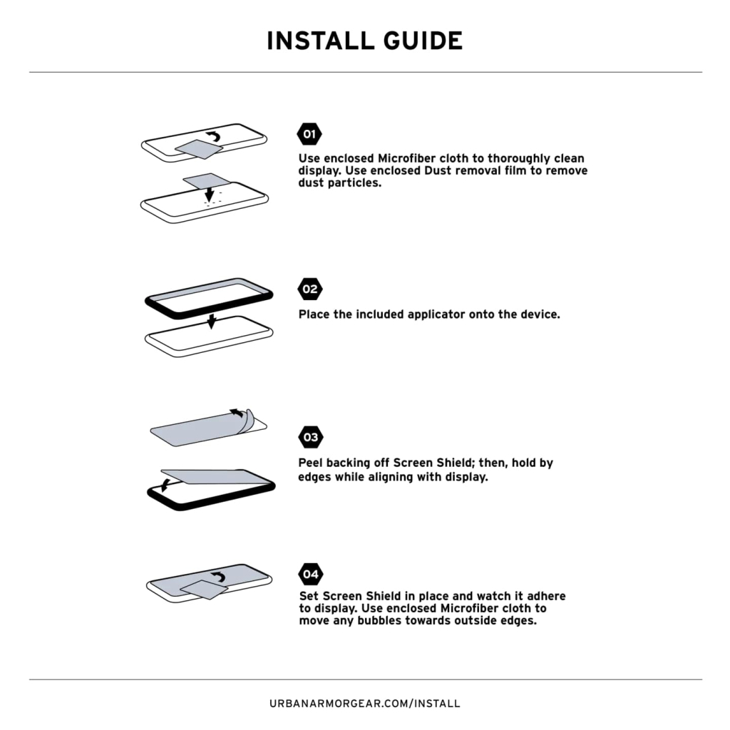 Скло захисне UAG iPhone 17 Transparent (14438411VNA) - изображение 8