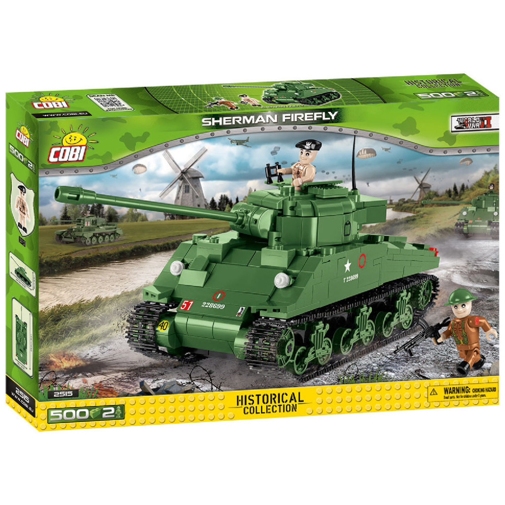 Конструктор Cobi Танк Шерман Файрфлай 500 деталей (COBI-2515) - зображення 1