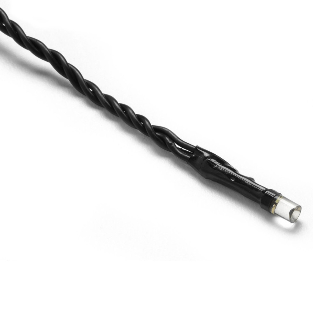 Гірлянда Twinkly Smart LED Strings AWW 400, BT+WiFi, Gen II, IP44, кабель чор (TWS400GOP-BEU) - зображення 4