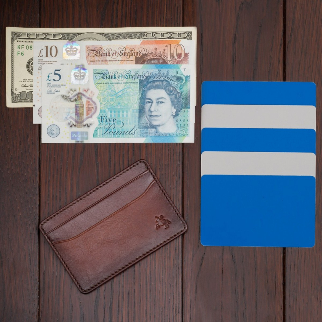 Кардхолдер Visconti AT54 Evan Burnish Tan (AT54 B/TAN) - зображення 6