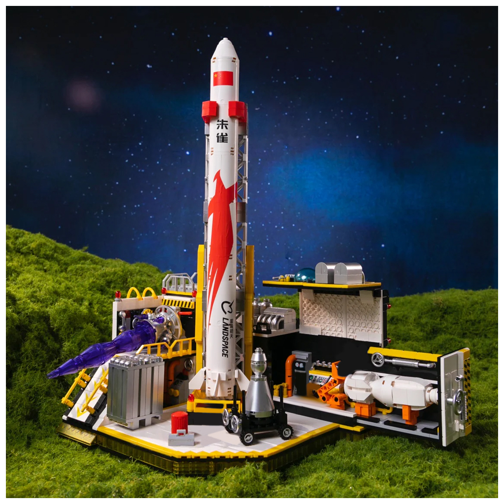 Конструктор Pantasy Joyside Series LANDSPACE - Лабораторія космічної ракети мрії без фігурок (11023) - зображення 2