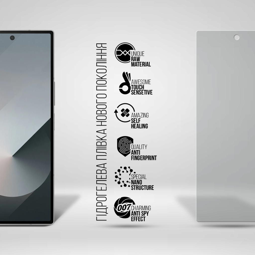 Плівка захисна Armorstandart Anti-spy External Display Samsung Fold 6 (SM-F956) (ARM79592) - зображення 2