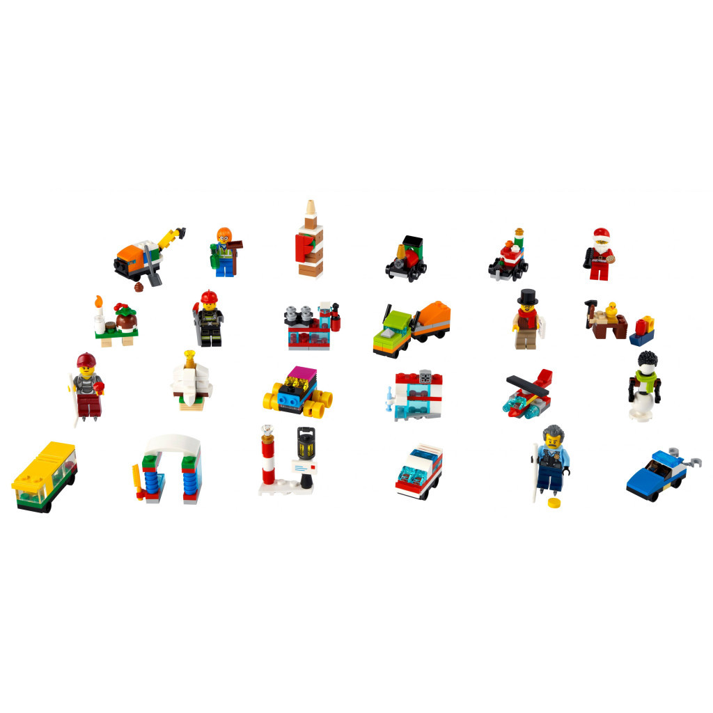 Конструктор LEGO City Новорічний календар Лего Сіті (60303) - зображення 2