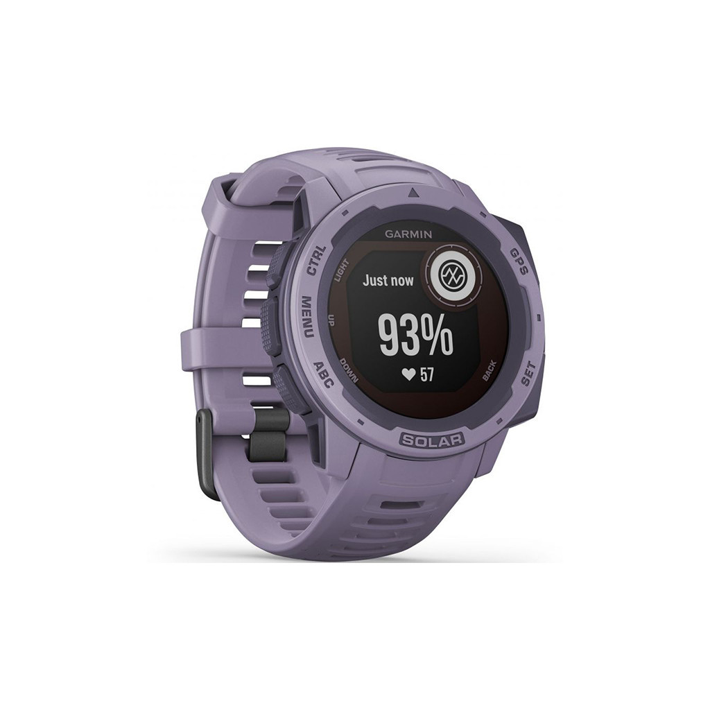 Смарт-годинник Garmin Instinct Solar, Orchid (010-02293-02) - зображення 3