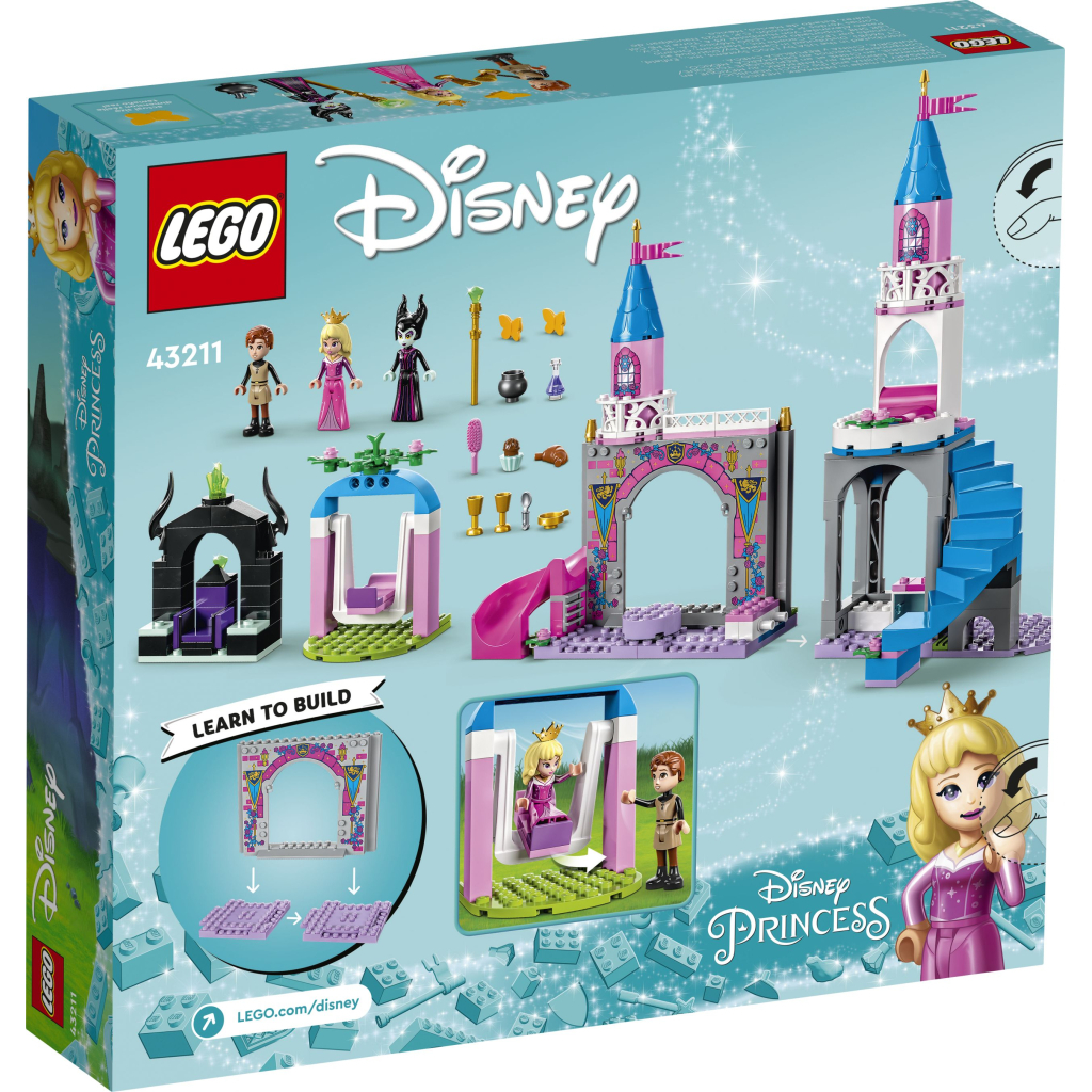 Конструктор LEGO Disney Princess Замок Аврори 187 деталей (43211) - зображення 6
