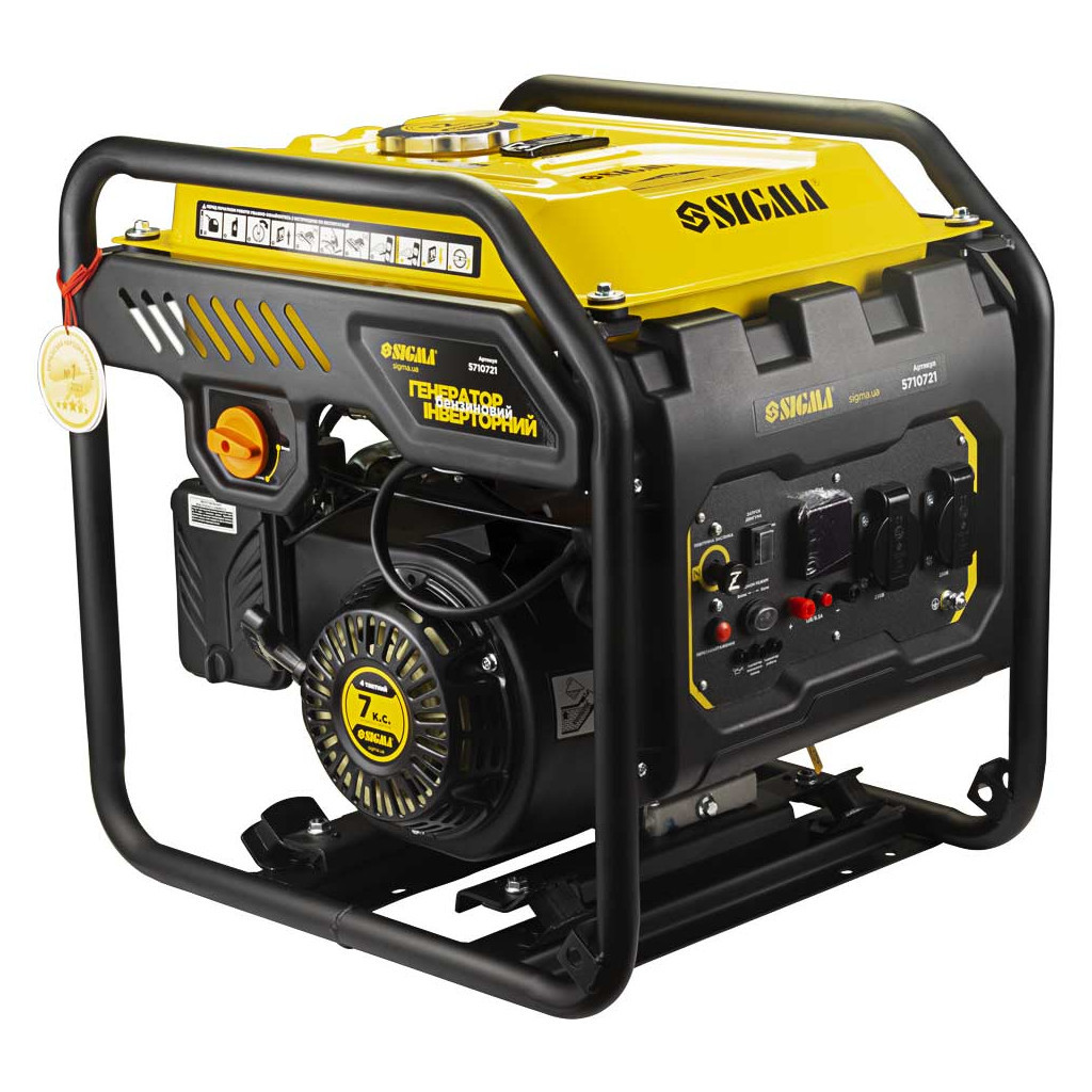 Генератор Sigma інверторний 2.2/2.5kW 12л (5710721) - зображення 3