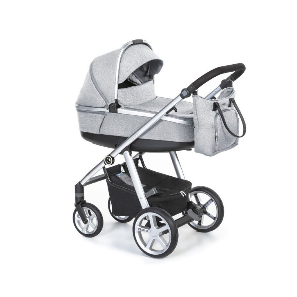 Коляска Espiro 2 в 1 Next Melange 2020 07 Gray Center (5906724203435) - зображення 1