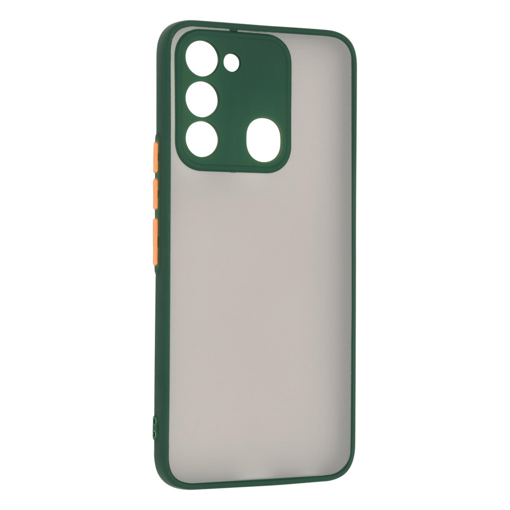 Чохол до мобільного телефона Armorstandart Frosted Matte Tecno Spark Go 2022 (KG5) Dark Green (ARM72396) - зображення 1