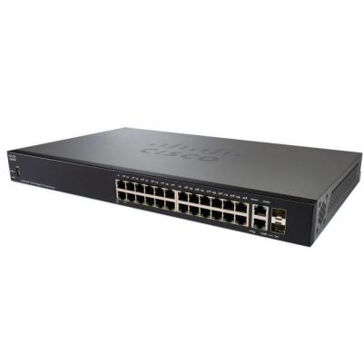 Комутатор мережевий Cisco SG250-26P-K9-EU - зображення 1