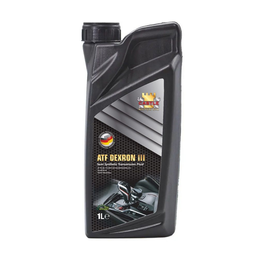 Трансмісійна олива CASTLE MOTOR OILS ATF DEXTRON III 1л - зображення 1