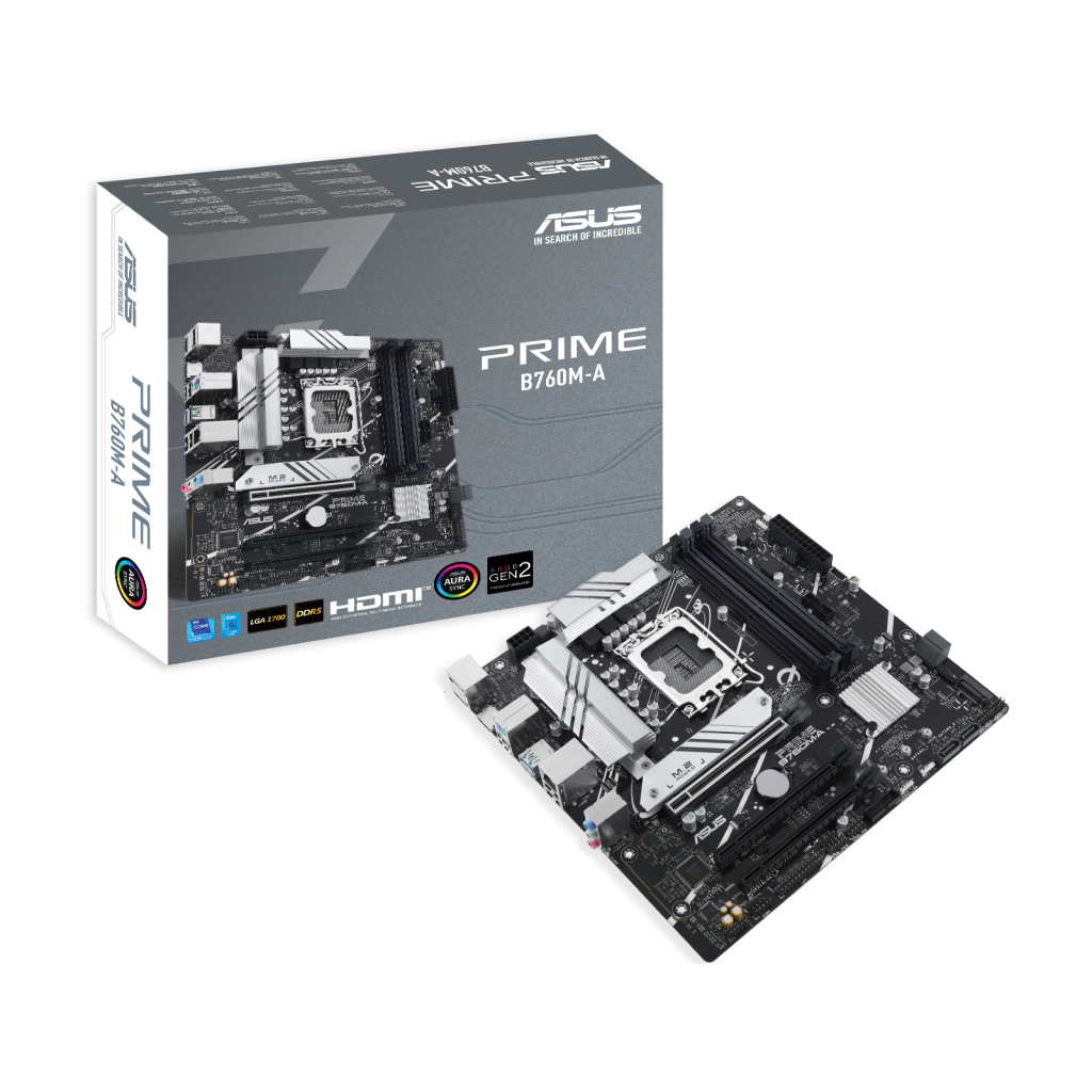 Материнська плата ASUS PRIME B760M-A-CSM - зображення 2