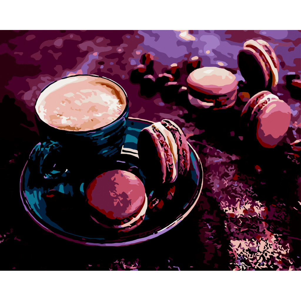 Картина по номерам ZiBi Кавова насолода 40*50 см ART Line (ZB.64199) - зображення 1