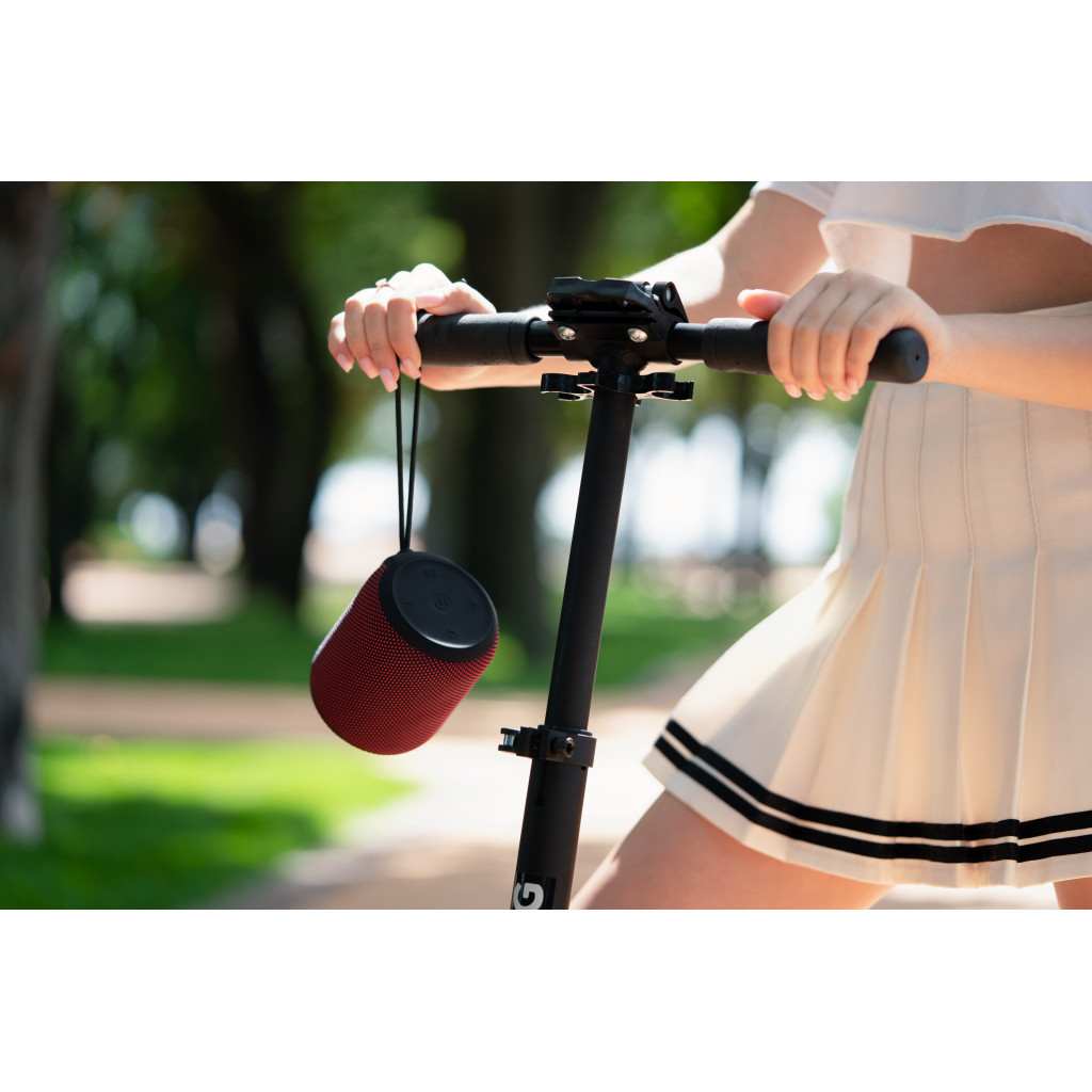 Акустична система 2E SoundXPod TWS MP3 Wireless Waterproof Red (2E-BSSXPWRD) - зображення 4