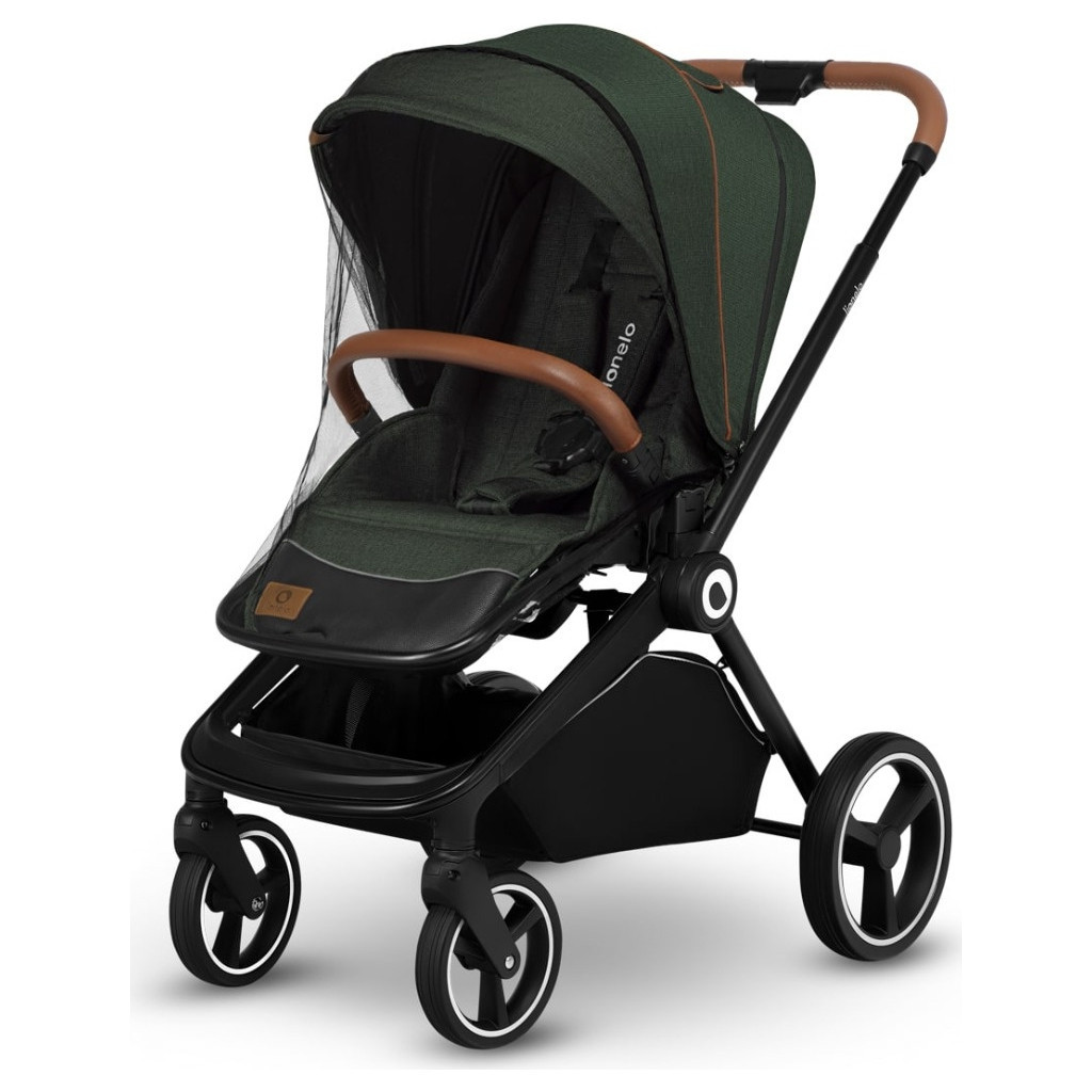 Коляска Lionelo 2 в 1 Mika 2IN1 Green Forest (LO-MIKA 2IN1 GREEN FOREST) - зображення 7