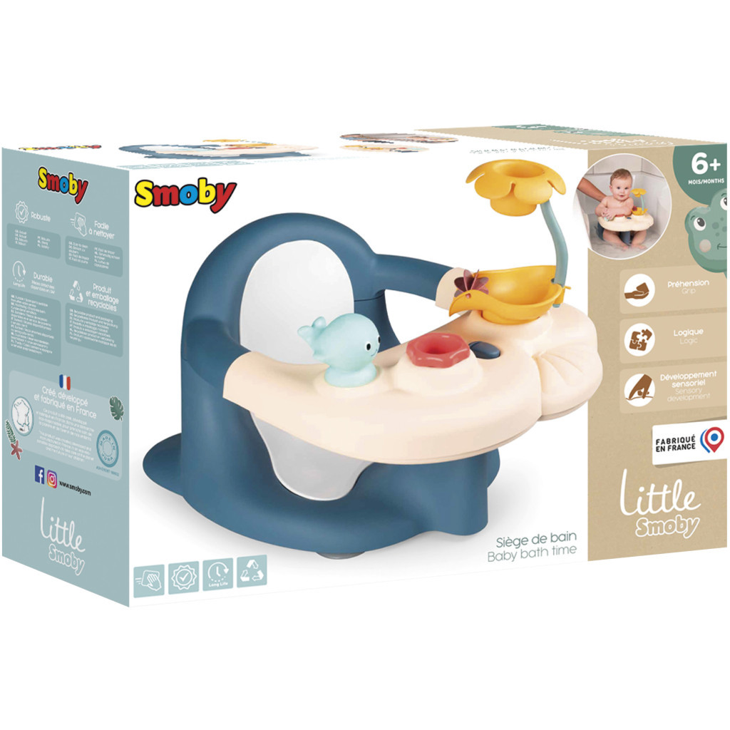 Сидіння у ванну Smoby Little 2 в 1 з ігровою панеллю (140404) - зображення 5