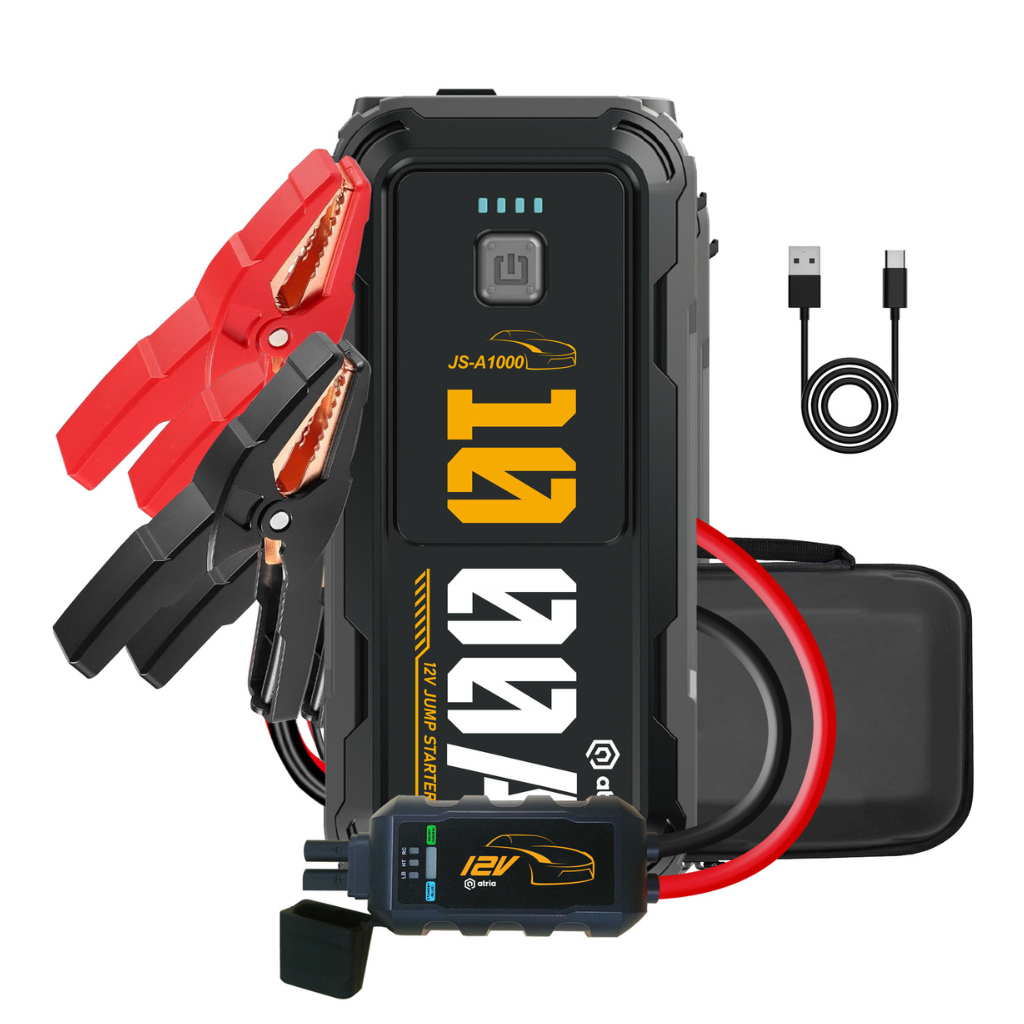 Пуско зарядний пристрій Atria 10000mAh 1000A QC18W LED ліхтар (JS-A1000) - зображення 2