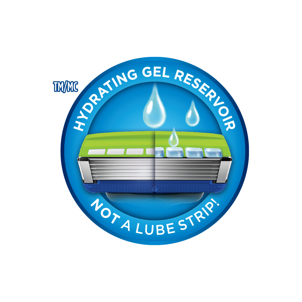 Бритва Wilkinson Sword Hydro 5 Sensitive Clampack + 4 змінні картриджі (4027800216604) - зображення 5