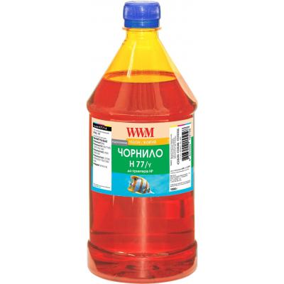 Чорнило WWM HP №177/85 1000г Yellow (H77/Y-4) - зображення 1