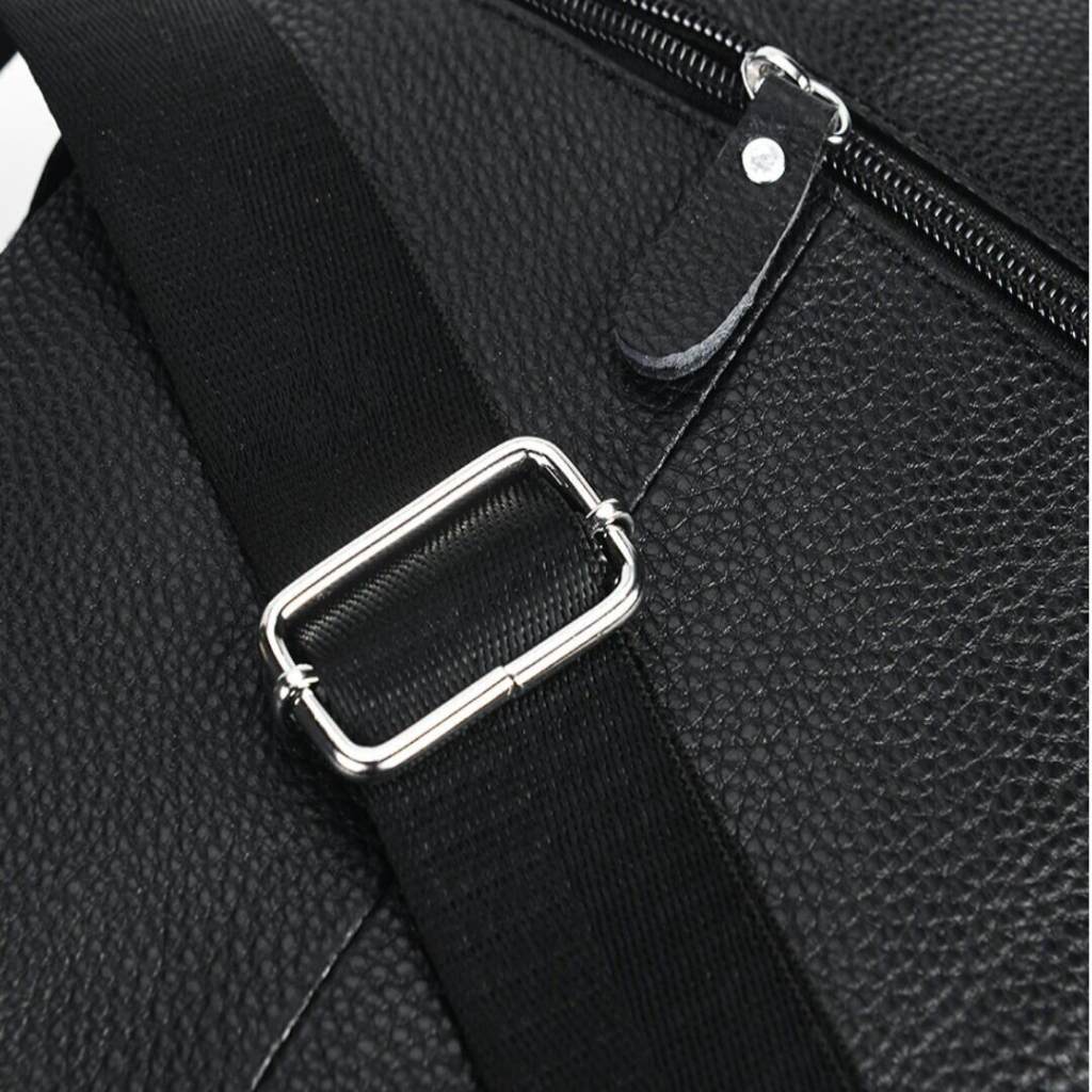 Сумка Vintage Месенджер шкіряна Чорна (20247) - зображення 11