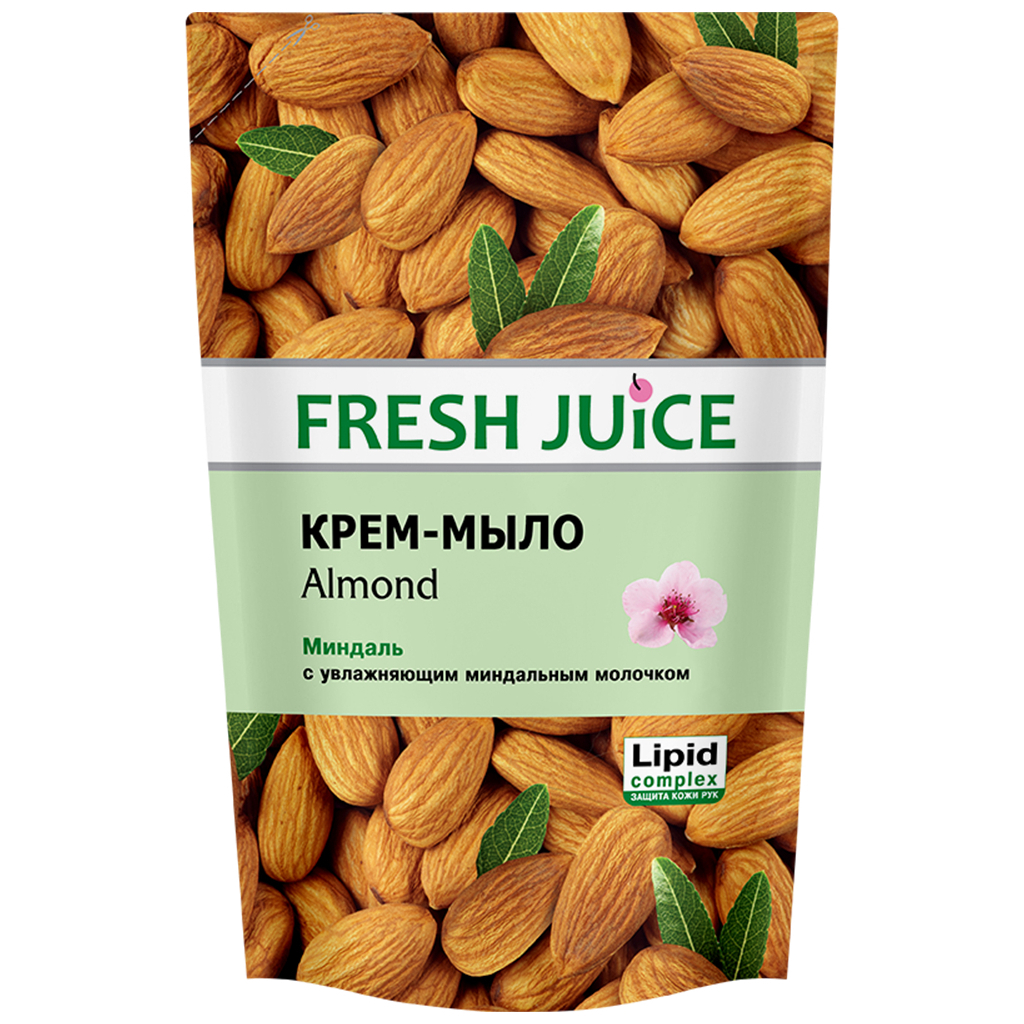 Рідке мило Fresh Juice Almond дой-пак 460 мл (4823015913280) - зображення 1